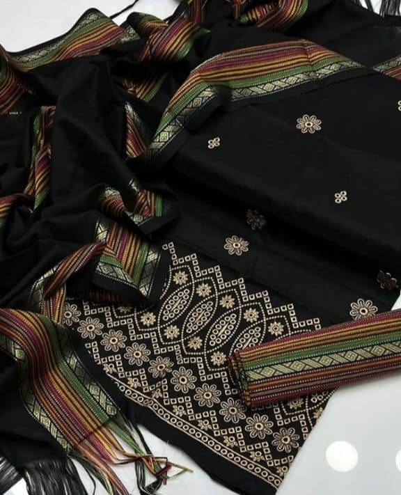 WINTER SILK DIGITAL PRINTED 3-PIECE - DP#29